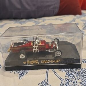Munster Drag-U-La Red Toy Car Johnny Lightning 1996 Limited Edition